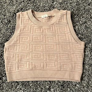 Women’s cropped sweater